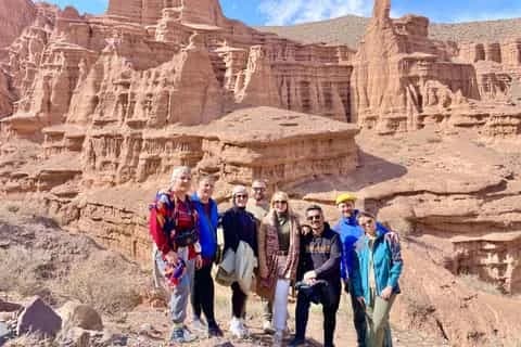 All-Inclusive Day Trip: Burana, Canyons & Issyk Kul + Pickup