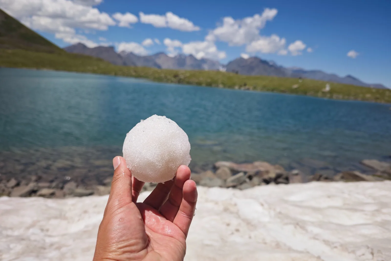 Touch Snow in Summer 1 Day High Mountain Adventure from Bishkek