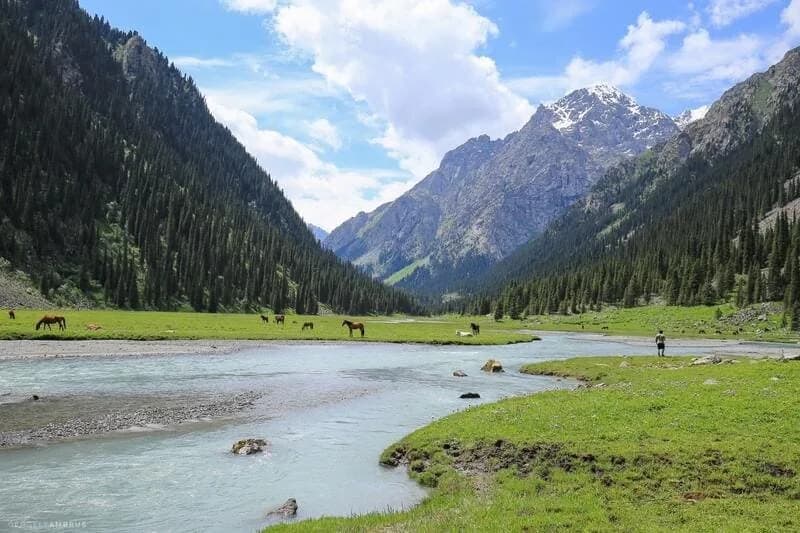 Karakol Gorge and Sary-Jaz