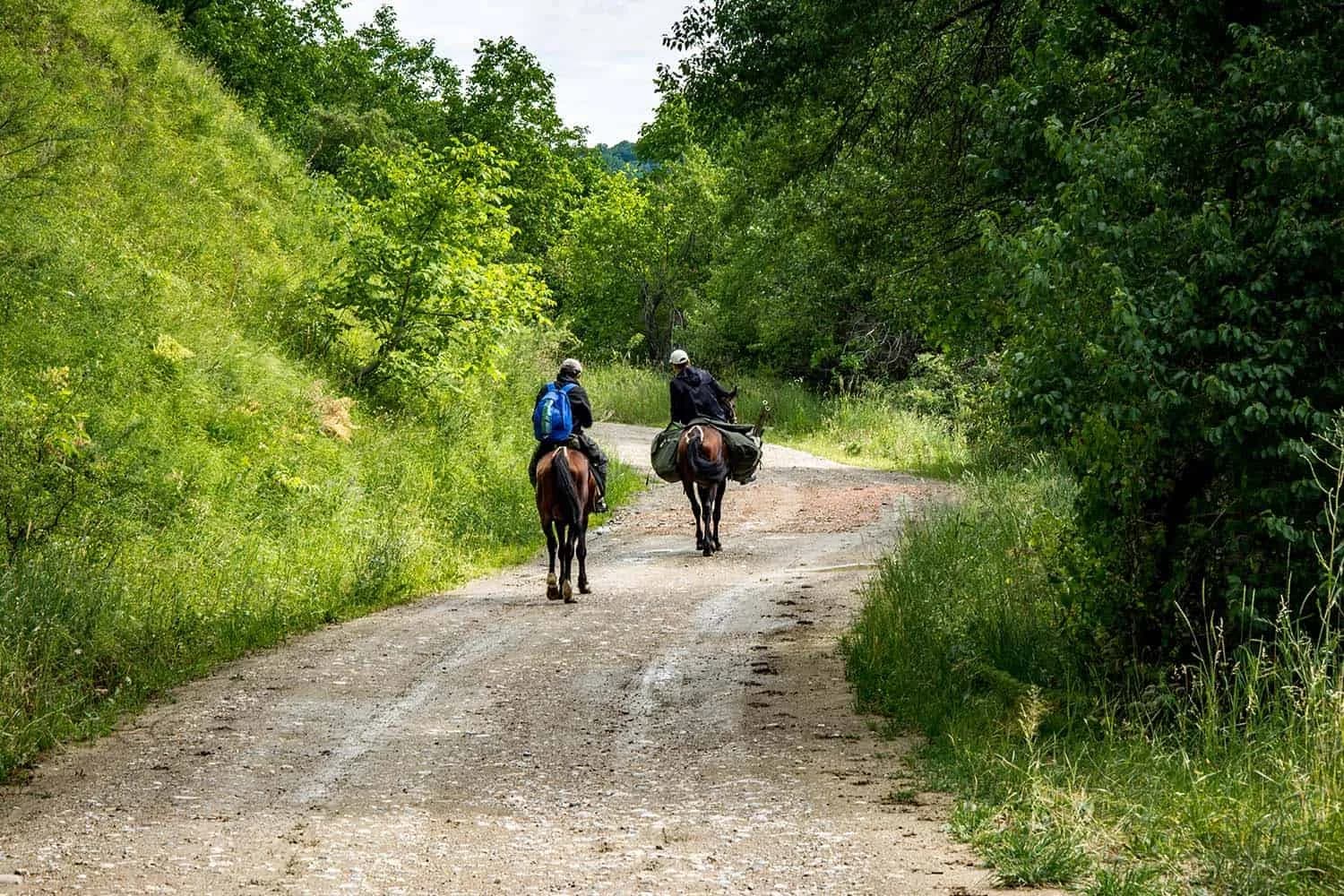 Sary-Chelek on Horseback
